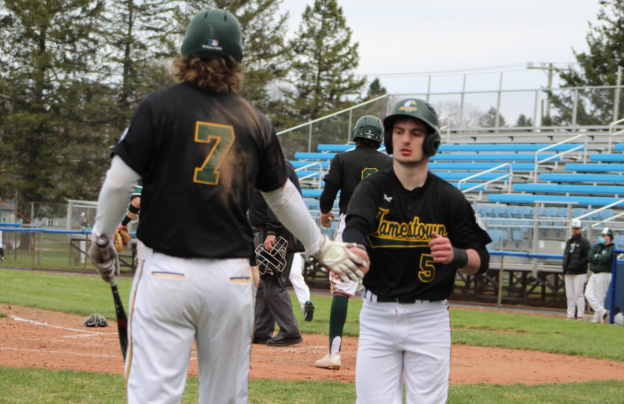 Reagle, Rini Each Homer as the Jayhawks Sweep the Barons