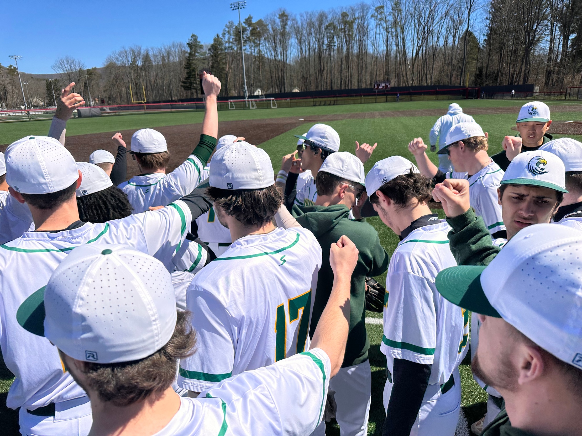Jayhawks Split With Finger Lakers