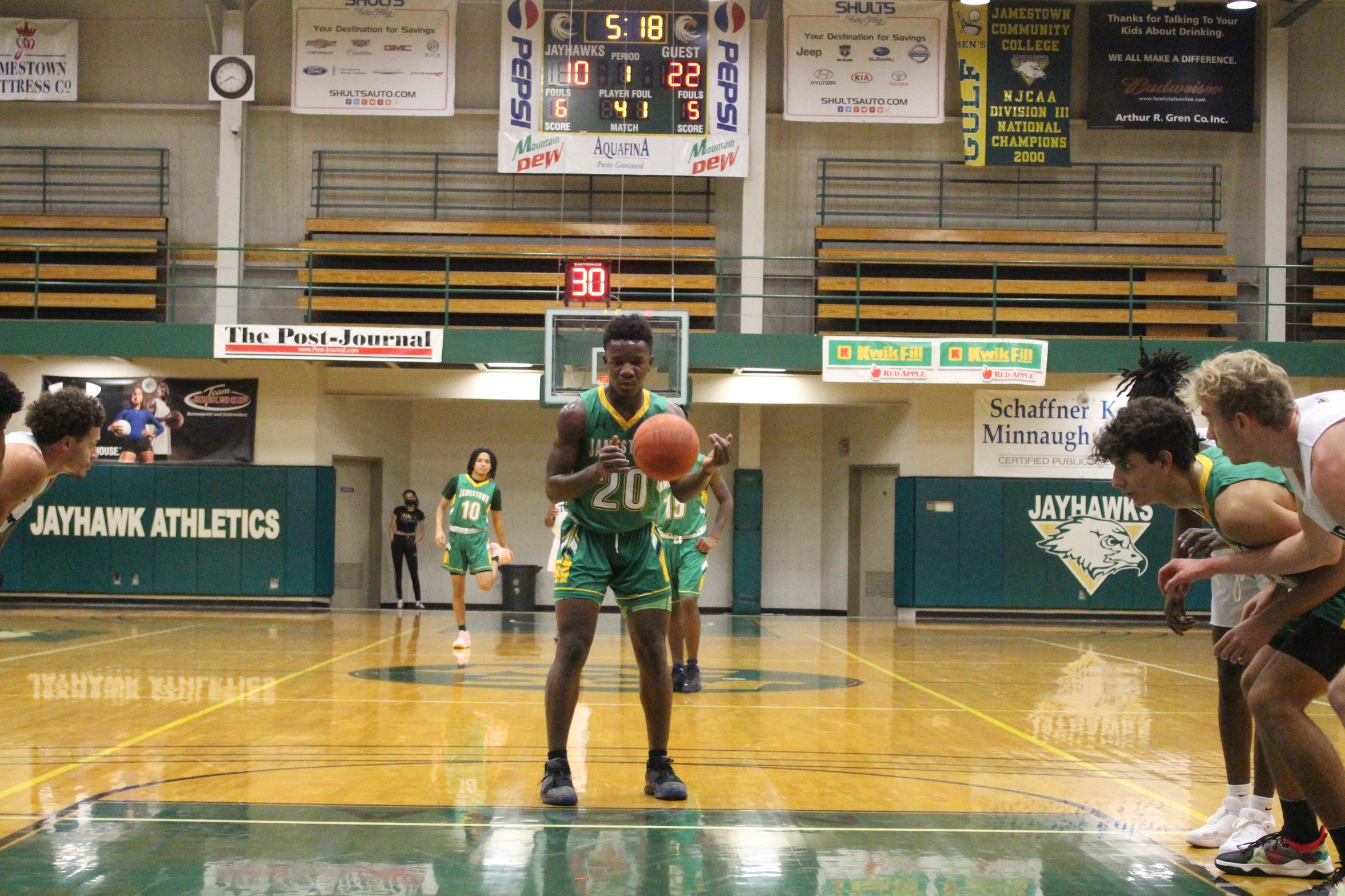 Jayhawks Drop Season-Opener to CCBC