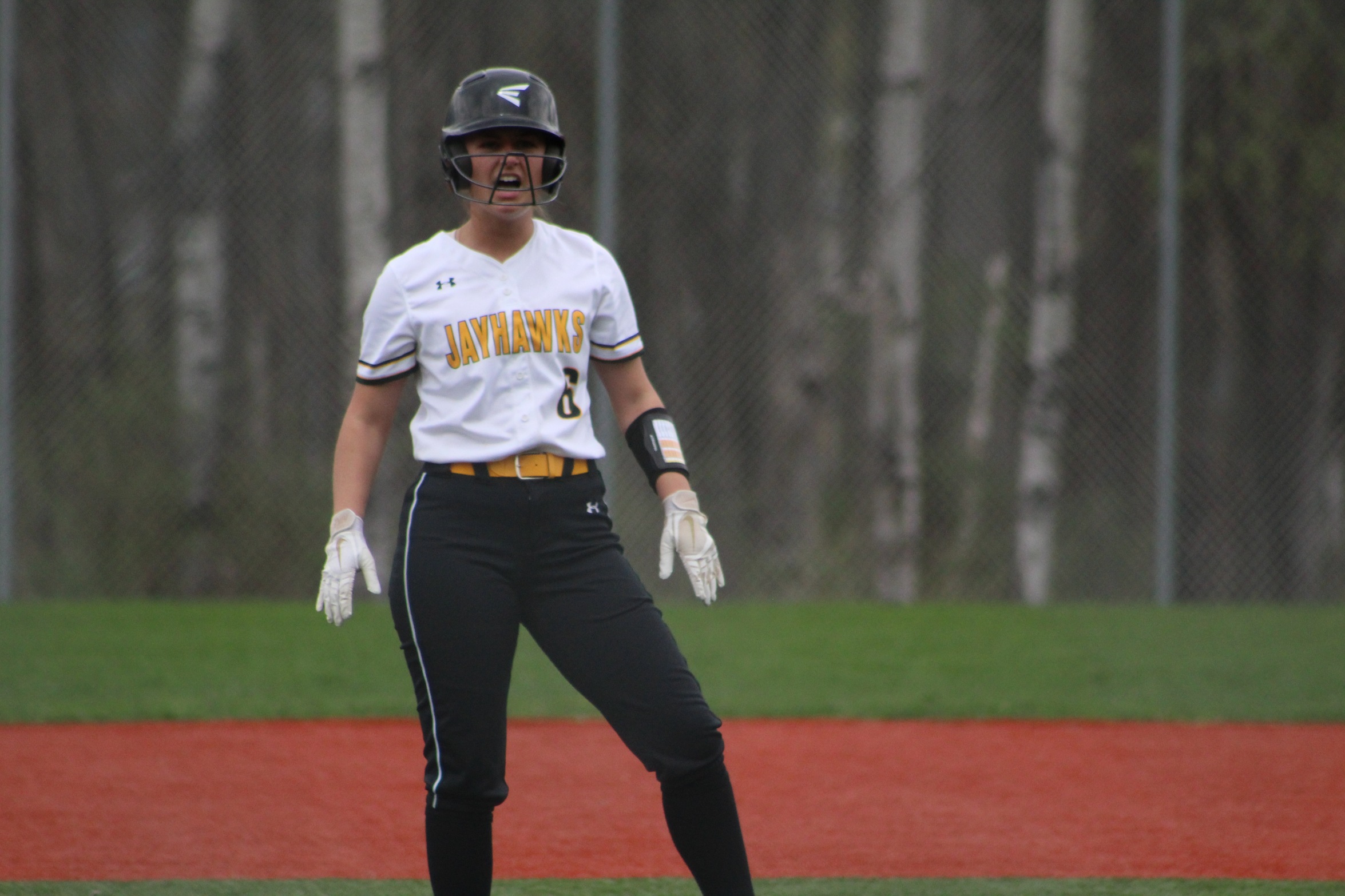 Jayhawks Fall to Corning in Doubleheader Action