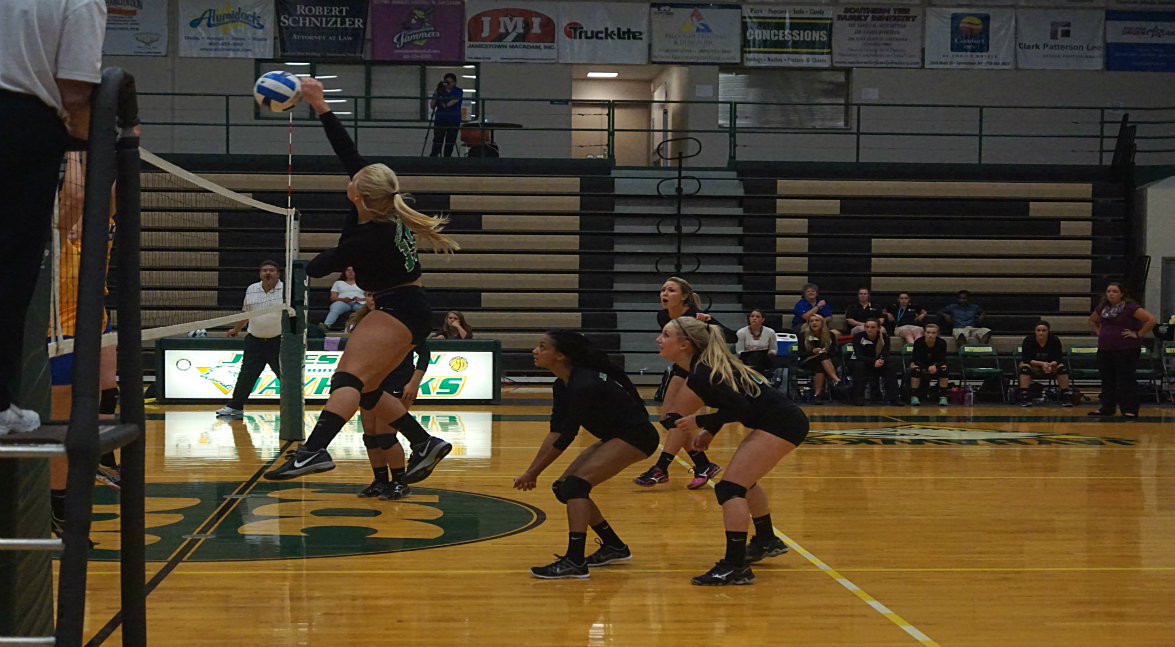 women's volleyball vs NCCC (POD)