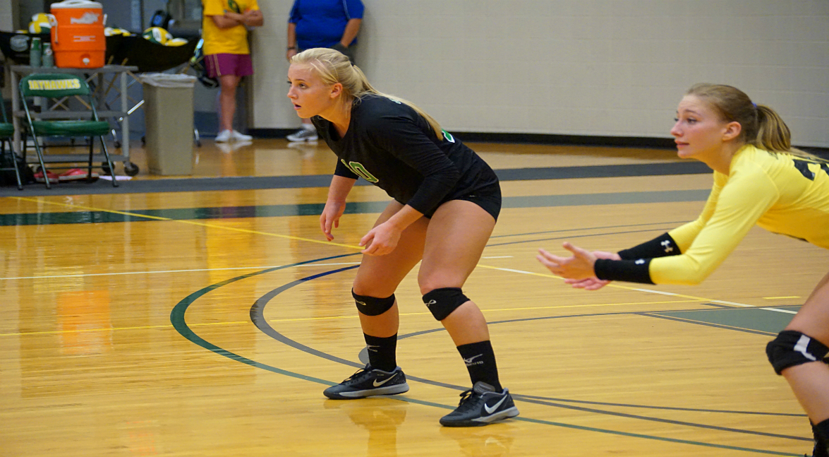 women's volleyball vs Monroe CC (POD)