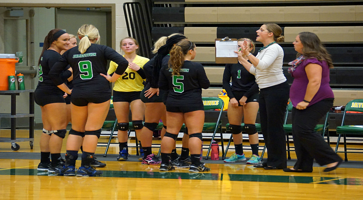 women's volleyball vs Genesee CC (POD)