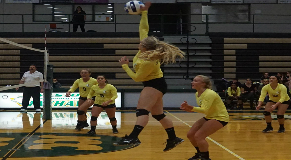 women's volleyball vs Monroe CC