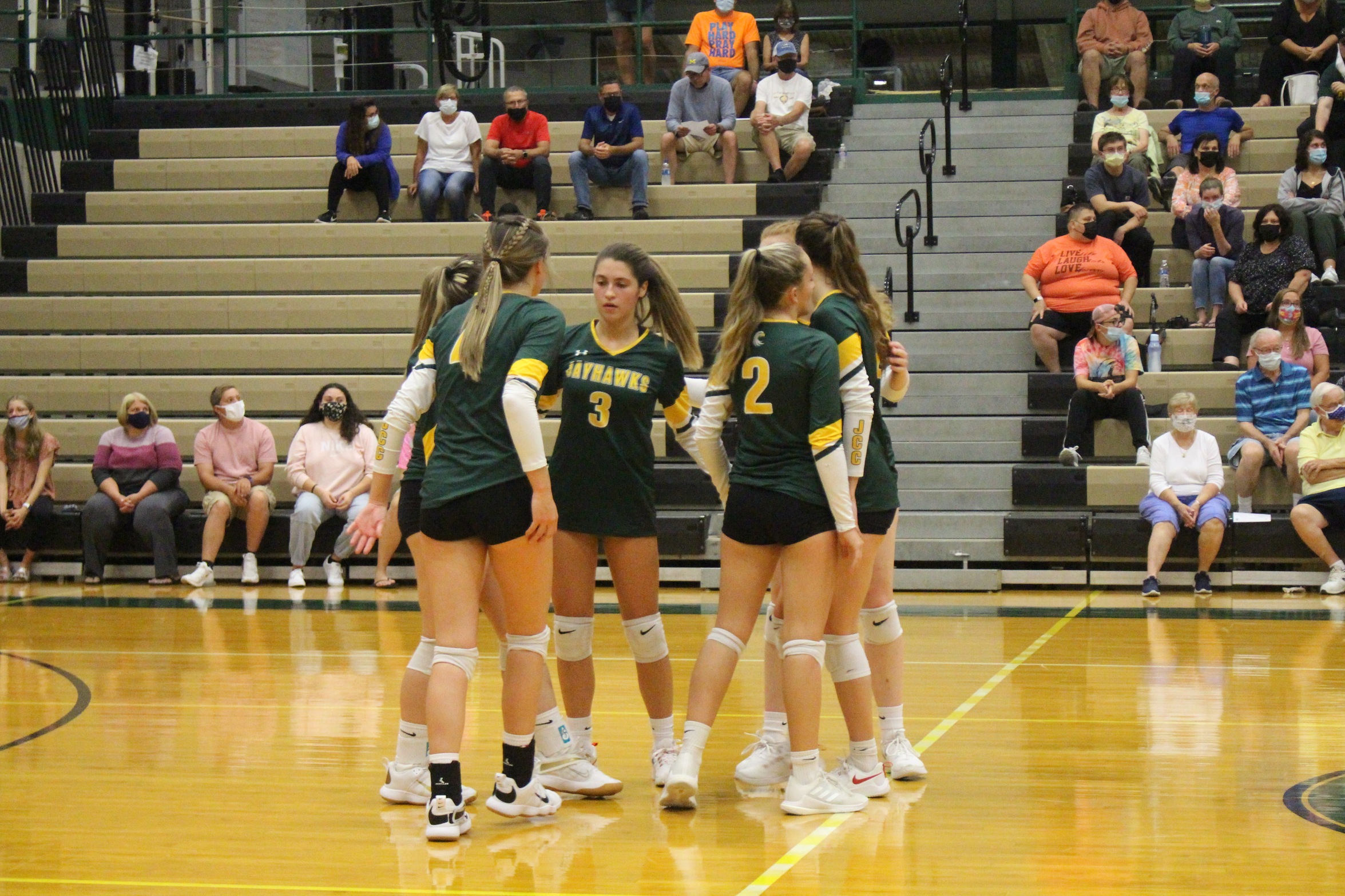 Jayhawks Cruise Past the Thunderwolves