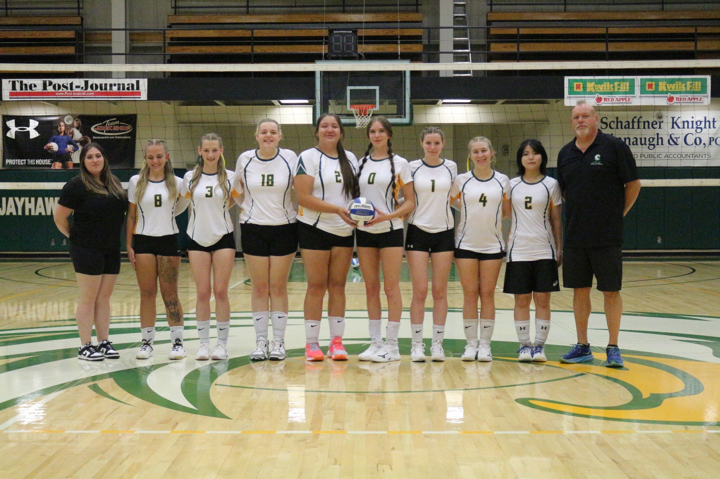 Jayhawks Split Genesee POD; Capture First Win in the Process